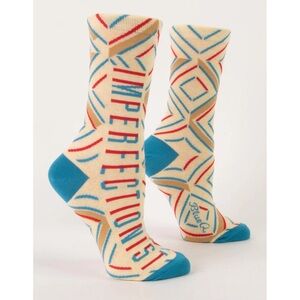 NWT Blue Q “Imperfectionist” Socks, Men’s Sz 7-12